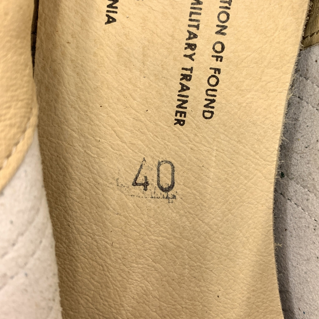 Graphpaper / グラフペーパー | 2025AW | REPRODUCTION OF FOUND for GP GERMAN MILITARY TRAINER ジャーマントレーナー スニーカー | 40 | メンズ