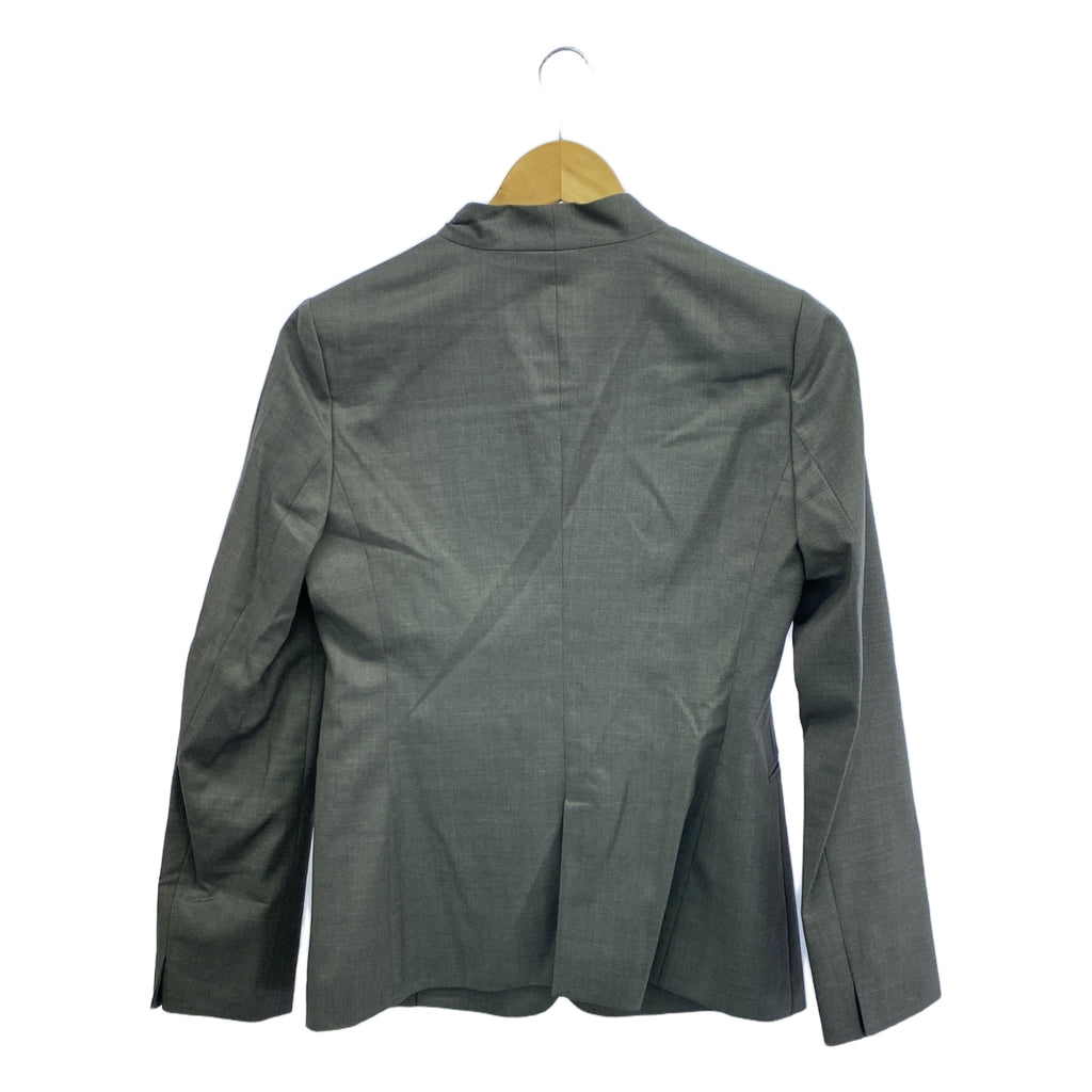 UNITED ARROWS / ユナイテッドアローズ | CANONICO ノーラペルジャケット | 38 | グレー | レディース