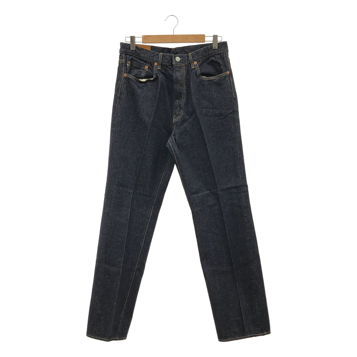 [미품] Kaptain Sunshine / 캡틴 선샤인 | Skate Shoecut Denim Pants / 스케이트 슈컷 짙은 감색 데님 팬츠 | 30 | Indigo | 남성