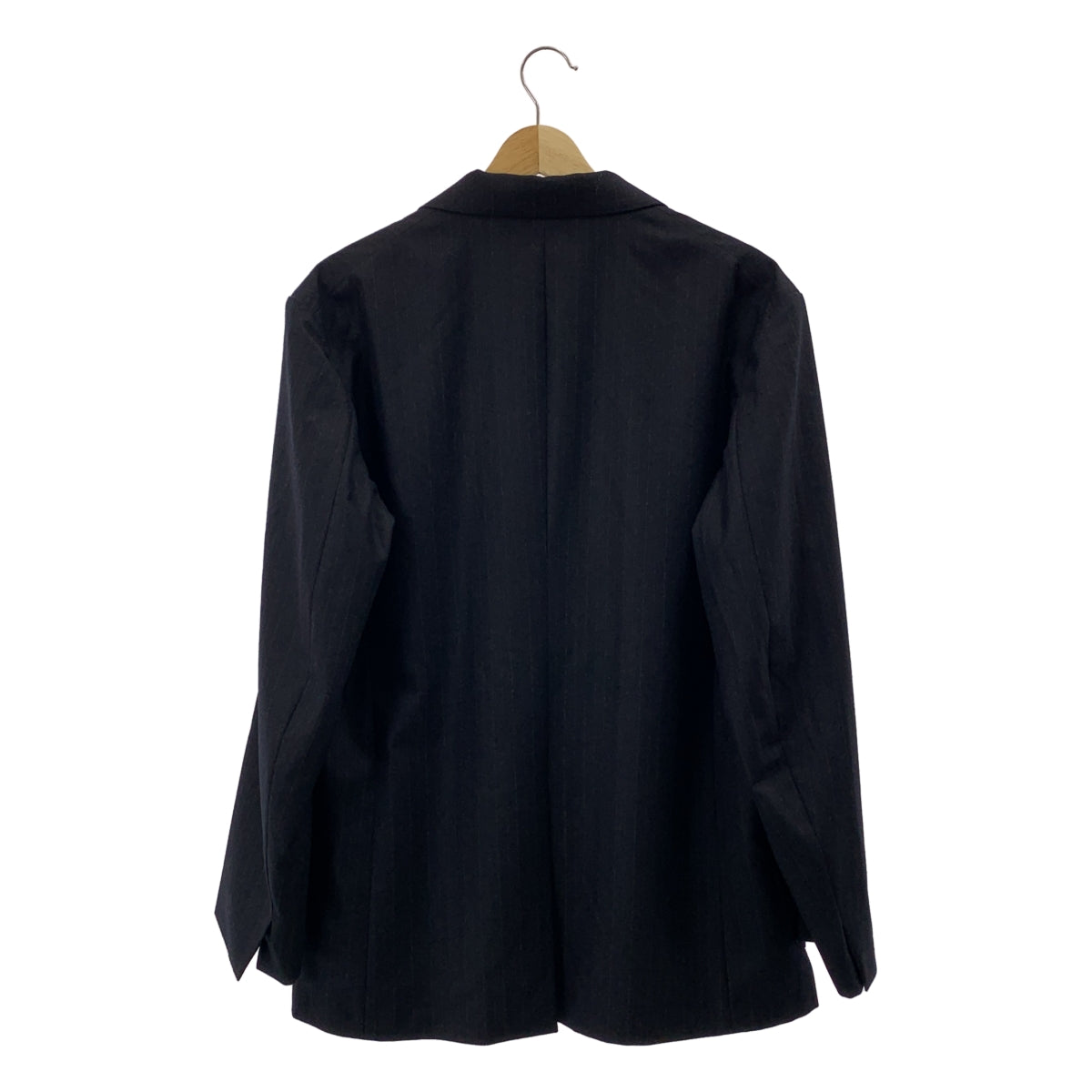 AURALEE / オーラリー | WOOL FULLING FLANNEL STRIPE JACKET ストライプ ジャケット | L | メンズ