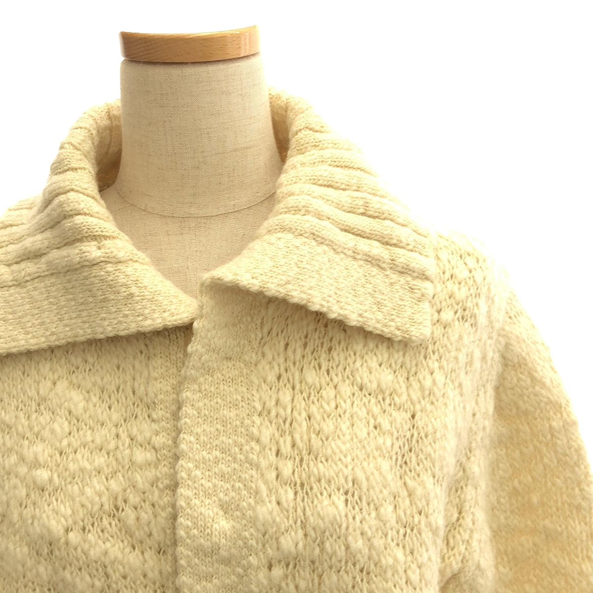 AURALEE / オーラリー | wool slub Knit short cardigan / ウール スラブ ニット カーディガン | – KLD