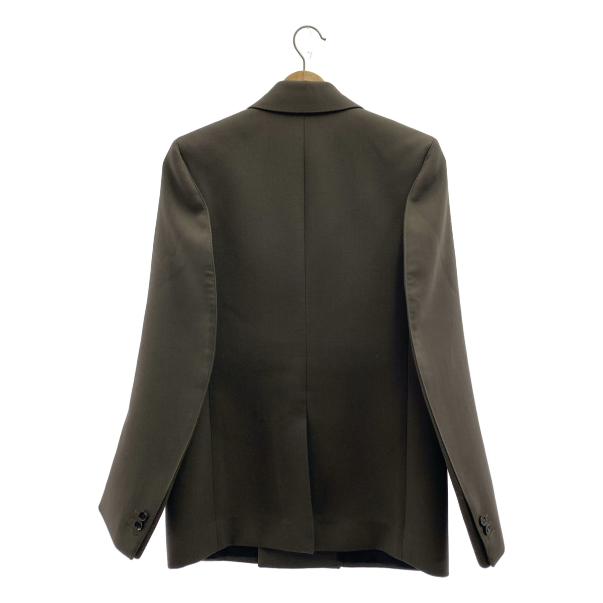 BOTTEGA VENETA / ボッテガヴェネタ | ウール ダブルブレスト テーラードジャケット | 36 | グレー | レディース