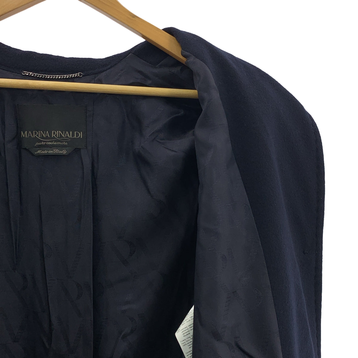 MARINA RINALDI / マリナ リナルディ | カシミヤ ロング チェスターコート |