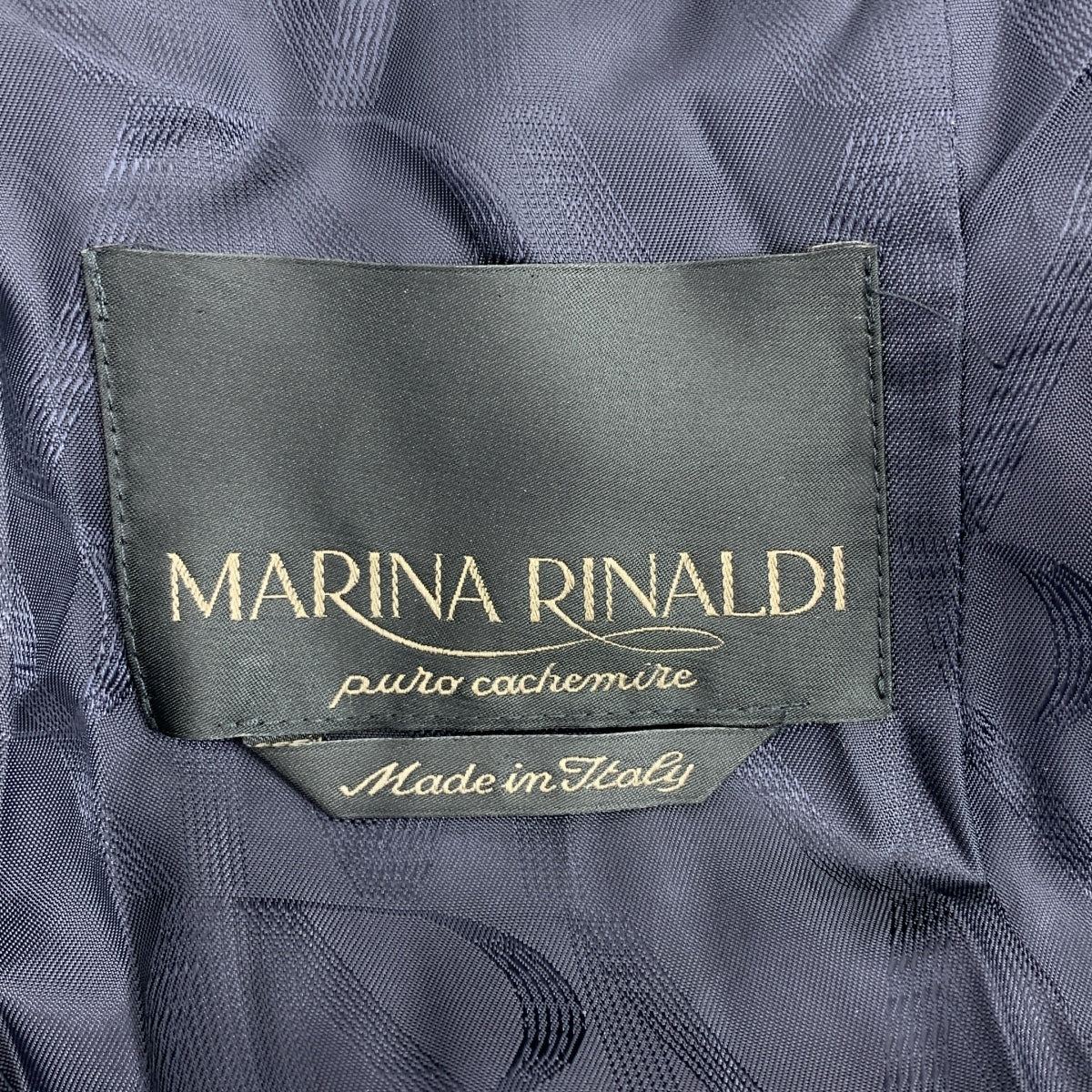 MARINA RINALDI / マリナ リナルディ | カシミヤ ロング チェスターコート |