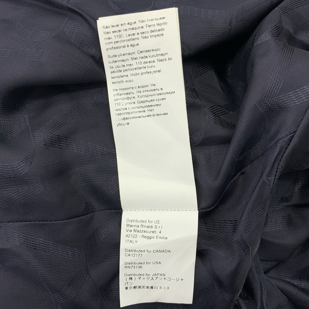 MARINA RINALDI / マリナ リナルディ | カシミヤ ロング チェスターコート |