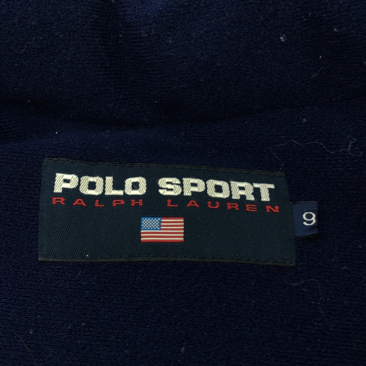 POLO SPORT / 폴로 스포츠 | 90s 빈티지 안솜 퍼프 재킷 | 9 | 오렌지 | 남성