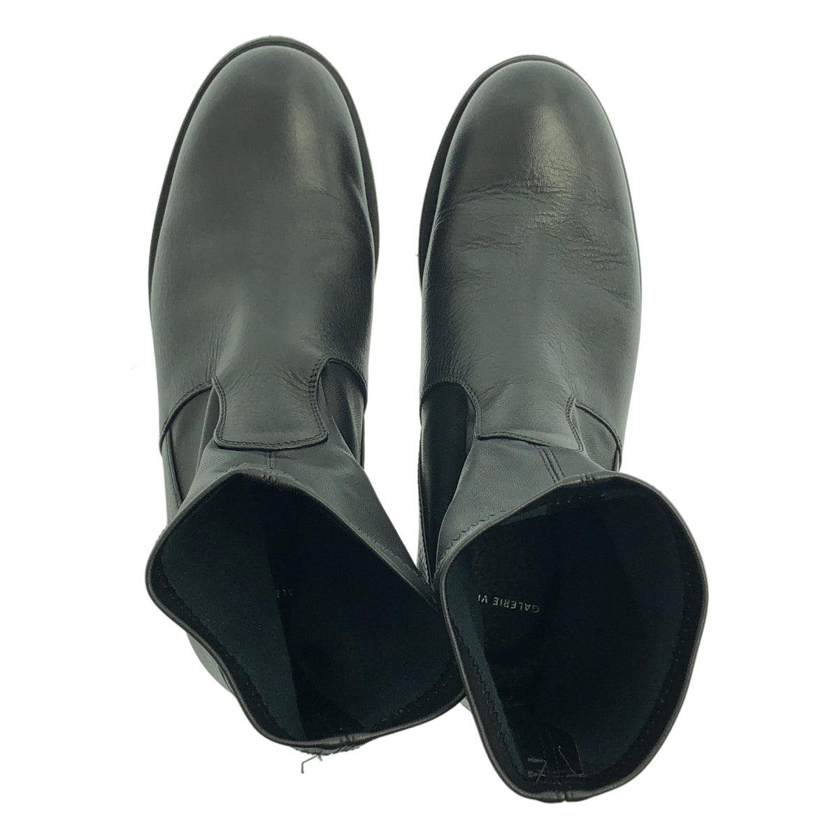 【미품】 GALERIE VIE / 갤리비 | 스트레치 쇼트 부츠 | 36 | 블랙 | 여성