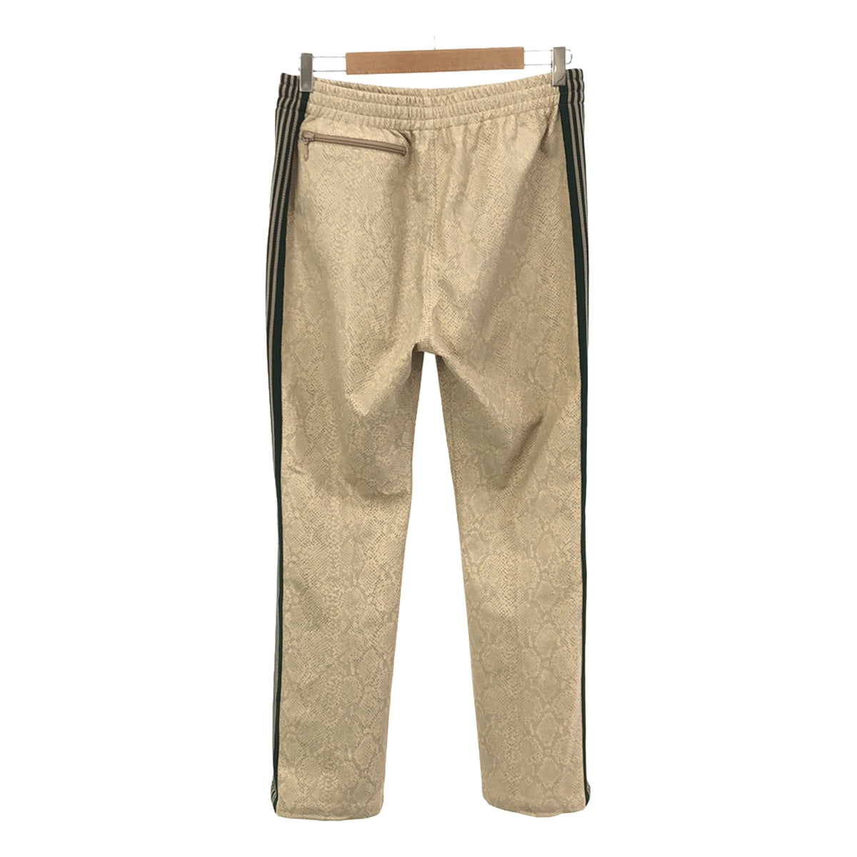 Needles / ニードルス | Narrow Track Pant - Synthetic Leather / Python - / パイソン トラックパンツ | M | ベージュ系 | メンズ