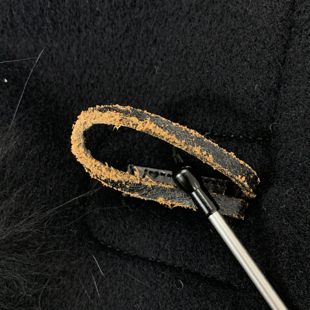 BORDERS at BALCONY / 국경 앳 발코니 | 울 캐시미어 퀼팅 안감 더플 코트 | 36 | 블랙 | 여성