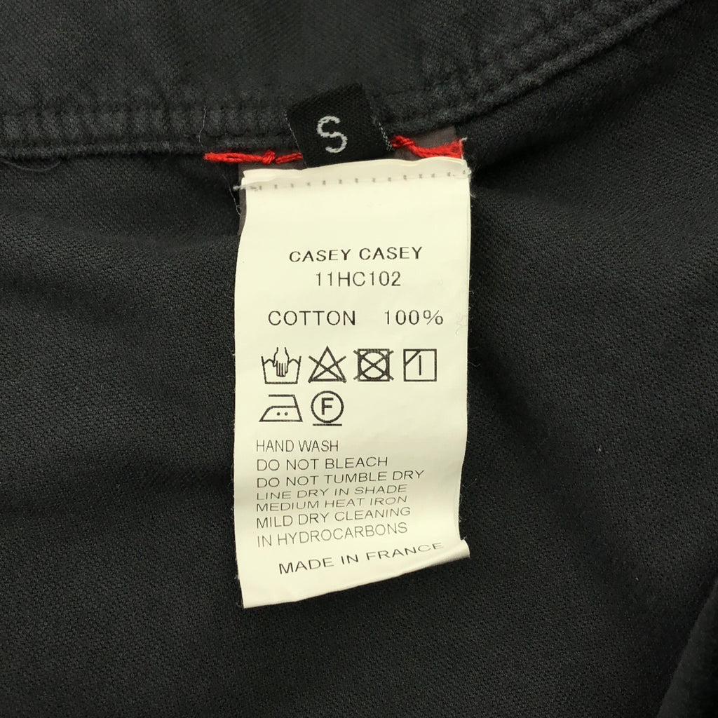 CASEY CASEY / ケーシーケーシー | コットン ベルベットシャツ | S | メンズ