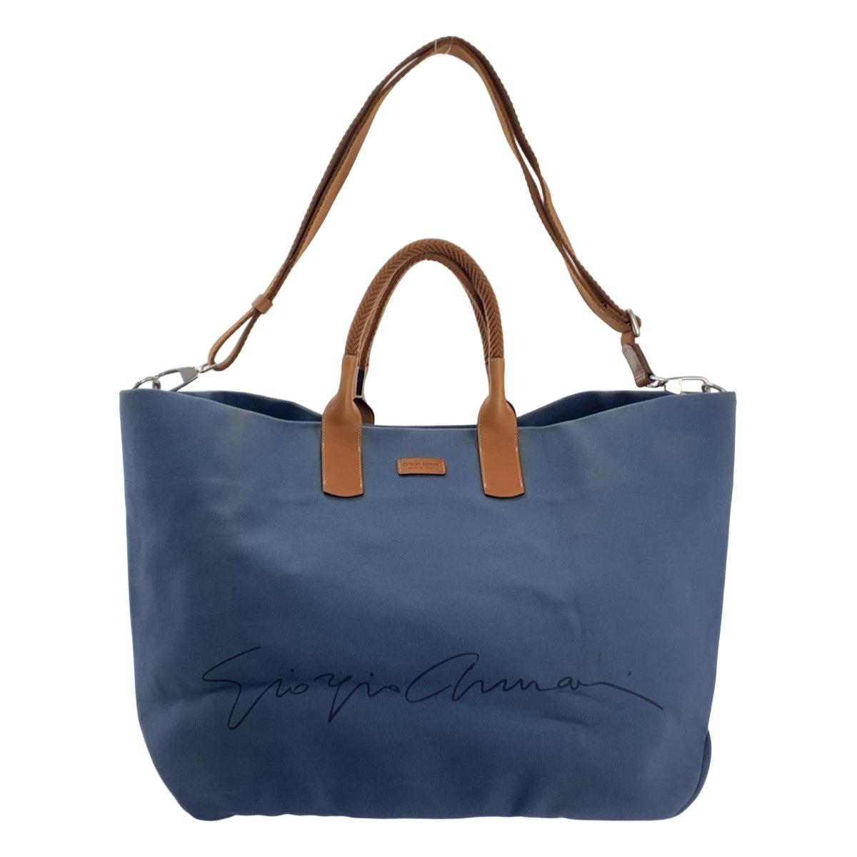 GIORGIO ARMANI / 조르지오 아르마니 | 캔버스 빅 토트 백 |