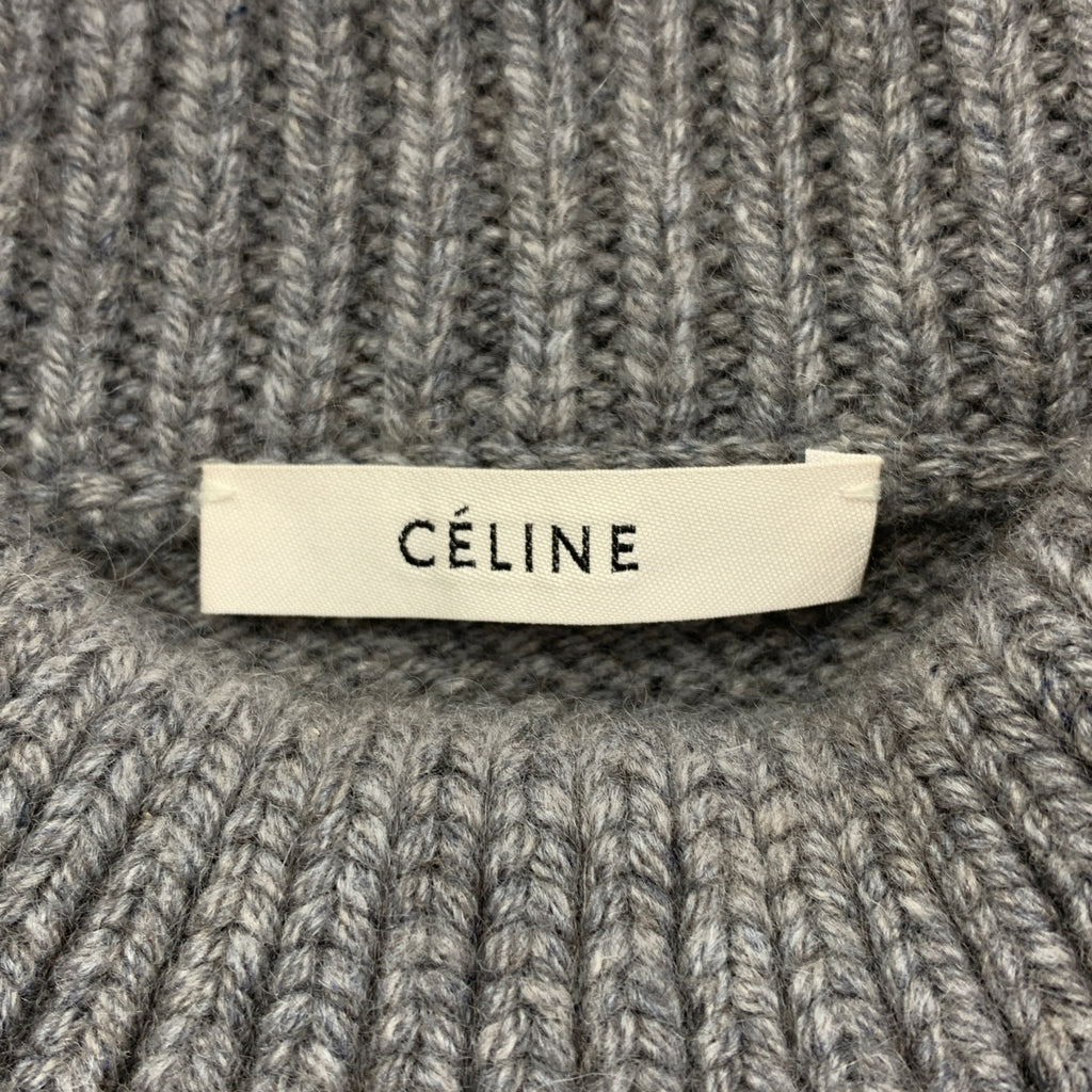 CELINE / セリーヌ | by Phoebe Philo フィービー / カシミヤ チャンキー ニット | XS | レディース