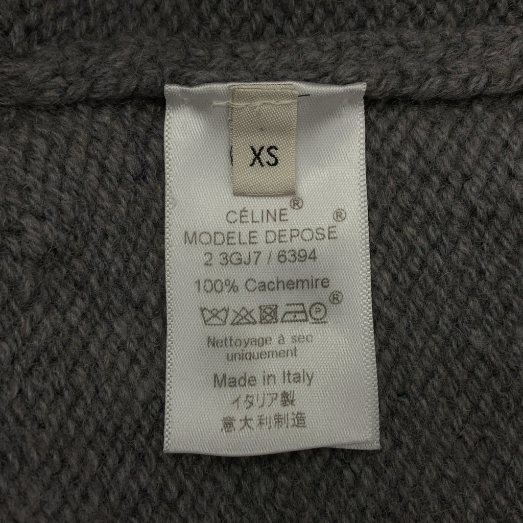 CELINE / セリーヌ | by Phoebe Philo フィービー / カシミヤ チャンキー ニット | XS | レディース