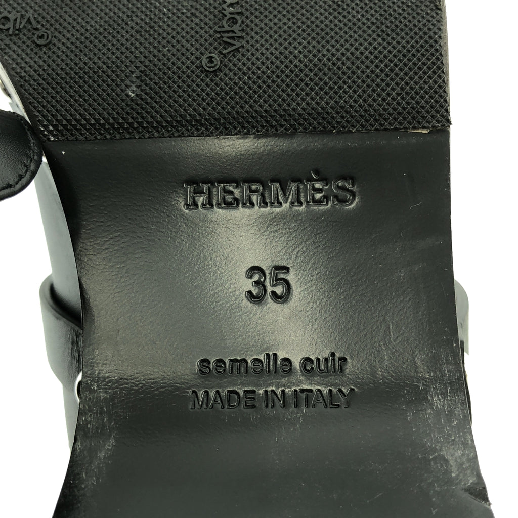 HERMES / 헤르메스 | 켈리 버클 카를로타 사보 뮬 샌들 | 35 | 여성