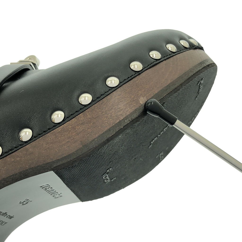 HERMES / 헤르메스 | 켈리 버클 카를로타 사보 뮬 샌들 | 35 | 여성