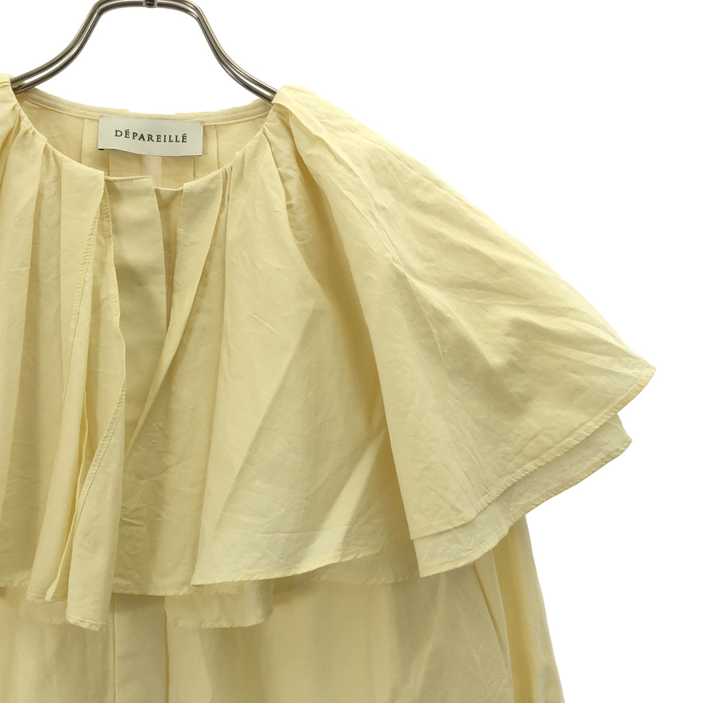 DEPAREILLE / デパリエ | コットン シルク シフォン ブラウス | 38 | レディース