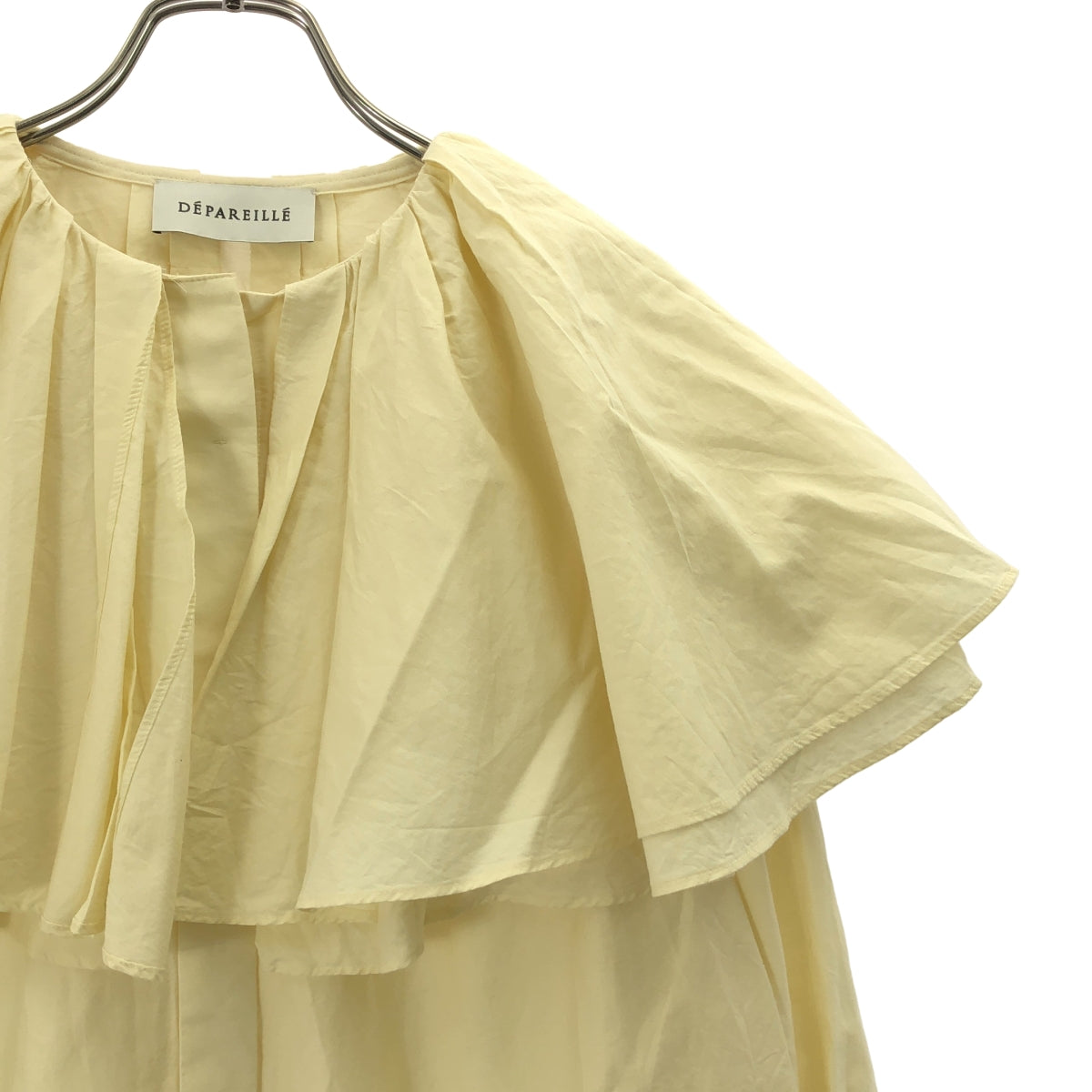 DEPAREILLE / デパリエ | コットン シルク シフォン ブラウス | 38 | レディース