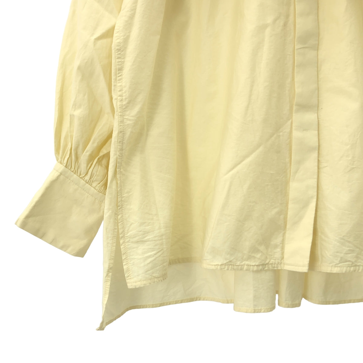 DEPAREILLE / デパリエ | コットン シルク シフォン ブラウス | 38 | レディース