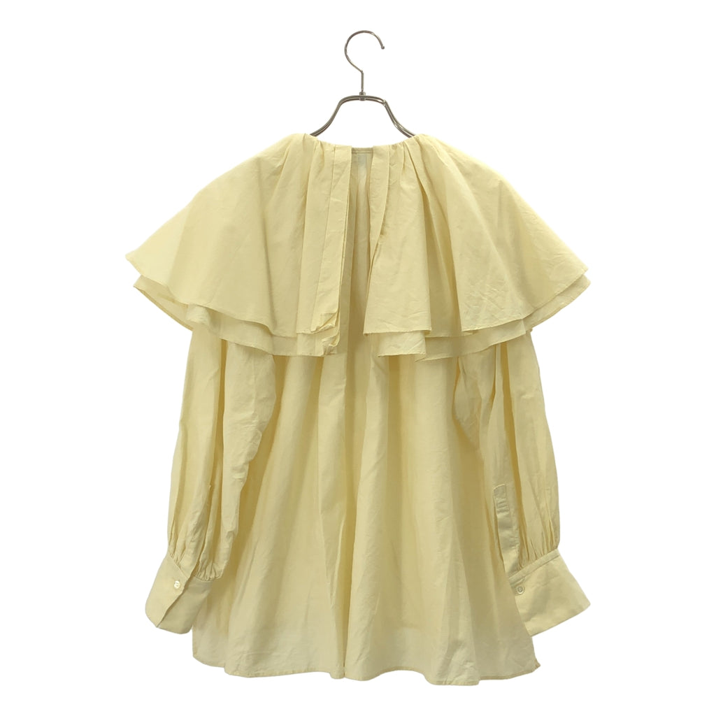 DEPAREILLE / デパリエ | コットン シルク シフォン ブラウス | 38 | レディース