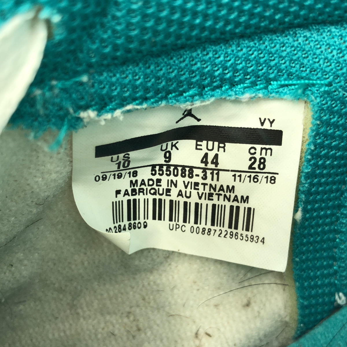 【美品】  NIKE / ナイキ | Air Jordan 1 Retro High OG / 555088-311 エアジョーダン レトロ ハイ スニーカー | 28 | Turbo Green | メンズ