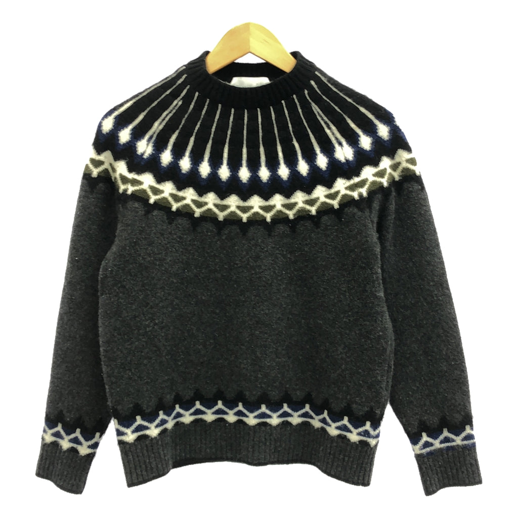 TOMORROWLAND tricot / トゥモローランドトリコ | カシミヤ ノルディック ニット | XXS | マルチカラー | メンズ