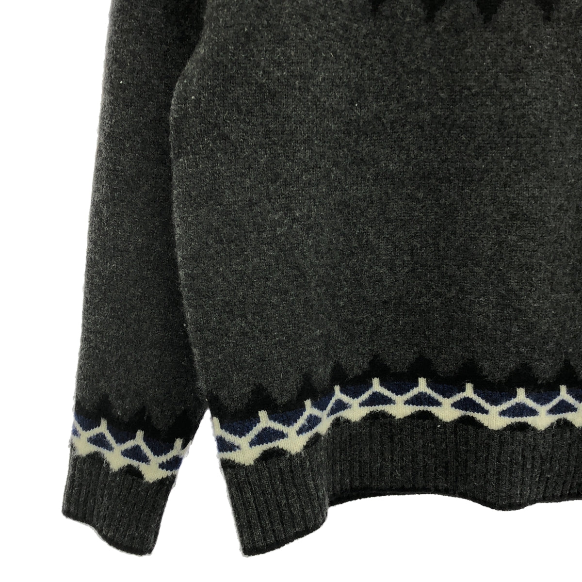 TOMORROWLAND tricot | Cashmere Nordic knit | XXS | Men's