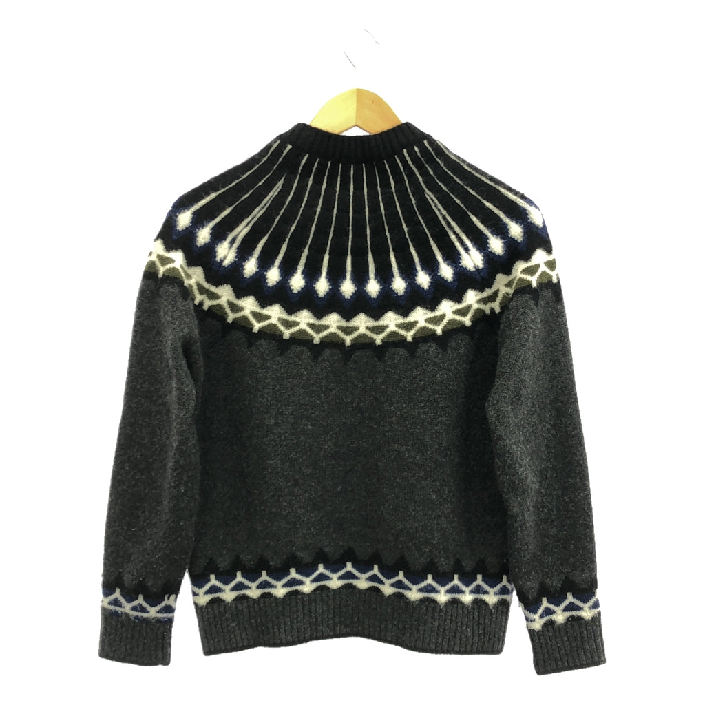 TOMORROWLAND tricot / トゥモローランドトリコ | カシミヤ ノルディック ニット | XXS | マルチカラー | メンズ
