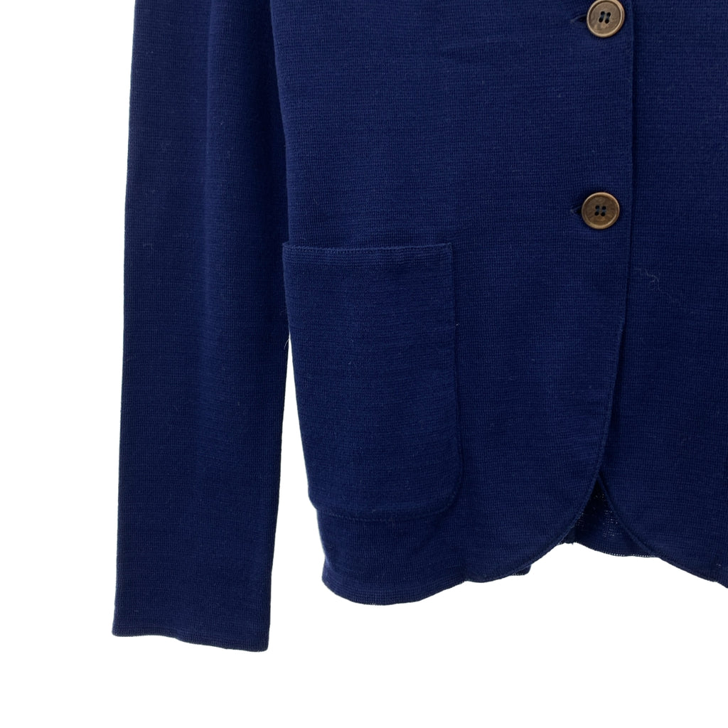 LARDINI / 랄디니 | 코튼 니트 2B 테일러드 재킷 | 36 | 여성