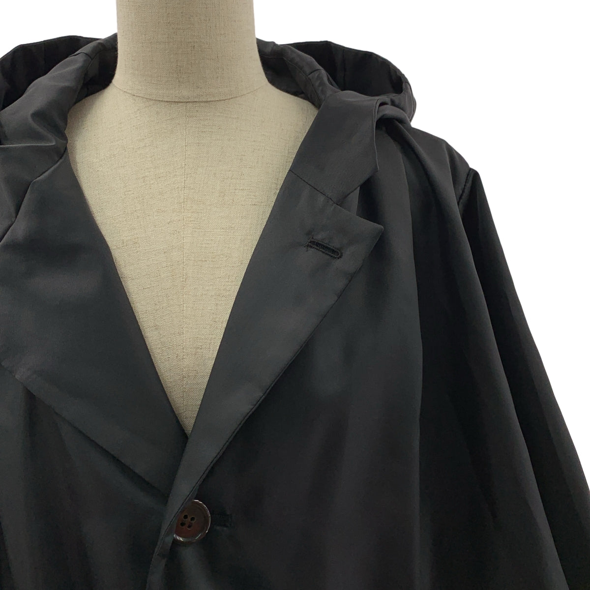 noir kei ninomiya / ノワールケイニノミヤ | 2024 | ポリエステル 変形 立体 シングル ジャケット フーディ | S | レディース