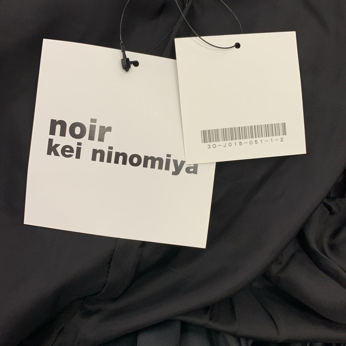 noir kei ninomiya / ノワールケイニノミヤ | 2024 | ポリエステル 変形 立体 シングル ジャケット フーディ | S | レディース