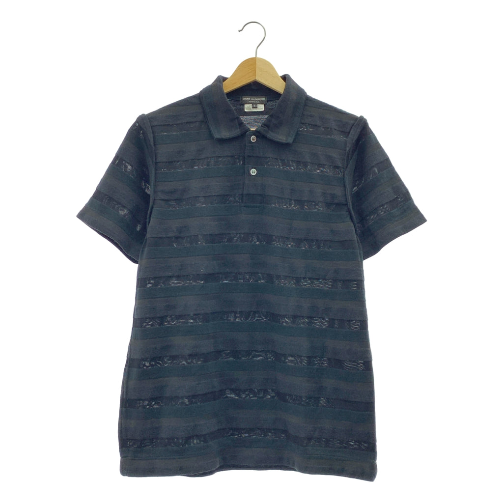 COMME des GARÇONS HOMME PLUS | 2009 春夏 |針織色條紋 Polo 衫 | SHOPBOP S 號 |男士
