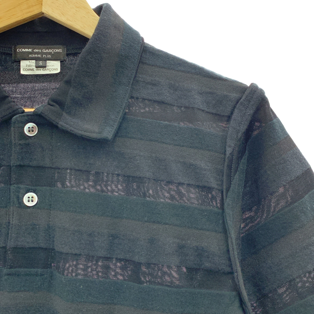 COMME des GARÇONS HOMME PLUS | 2009 春夏 |針織色條紋 Polo 衫 | SHOPBOP S 號 |男士