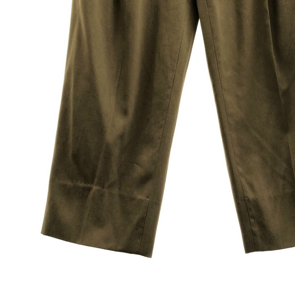 LEMAIRE / 르메르 | 2020AW | BELTED PLEAT TROUSER 코튼 벨티드 트라우저 팬츠 | 48 |