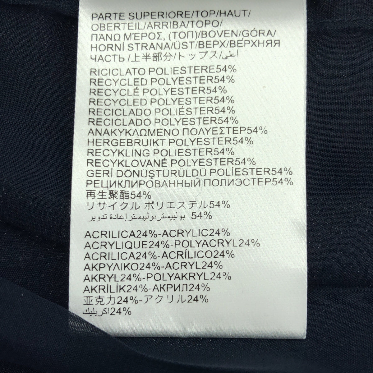 SILVIAN HEACH / シルビアン | ヒーチ ウール ボリュームスリーブ プリーツ ドッキング ワンピース | 38 | ネイビー | レディース