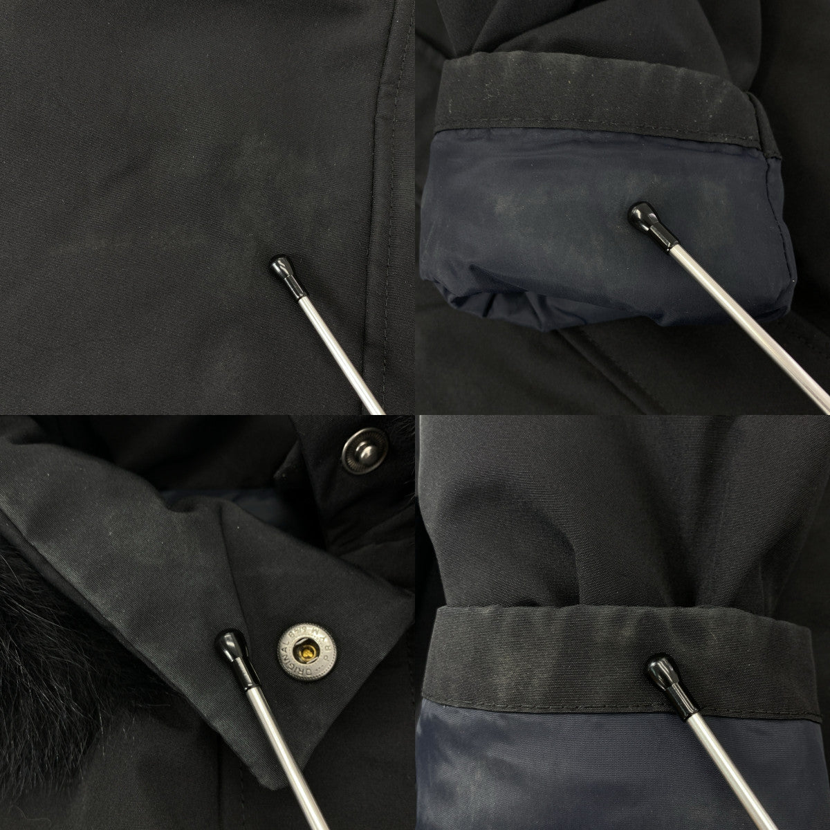 Cape Heights / ケープハイツ | コヨーテファー付 ロングダウンコート | S | ブラック | レディース