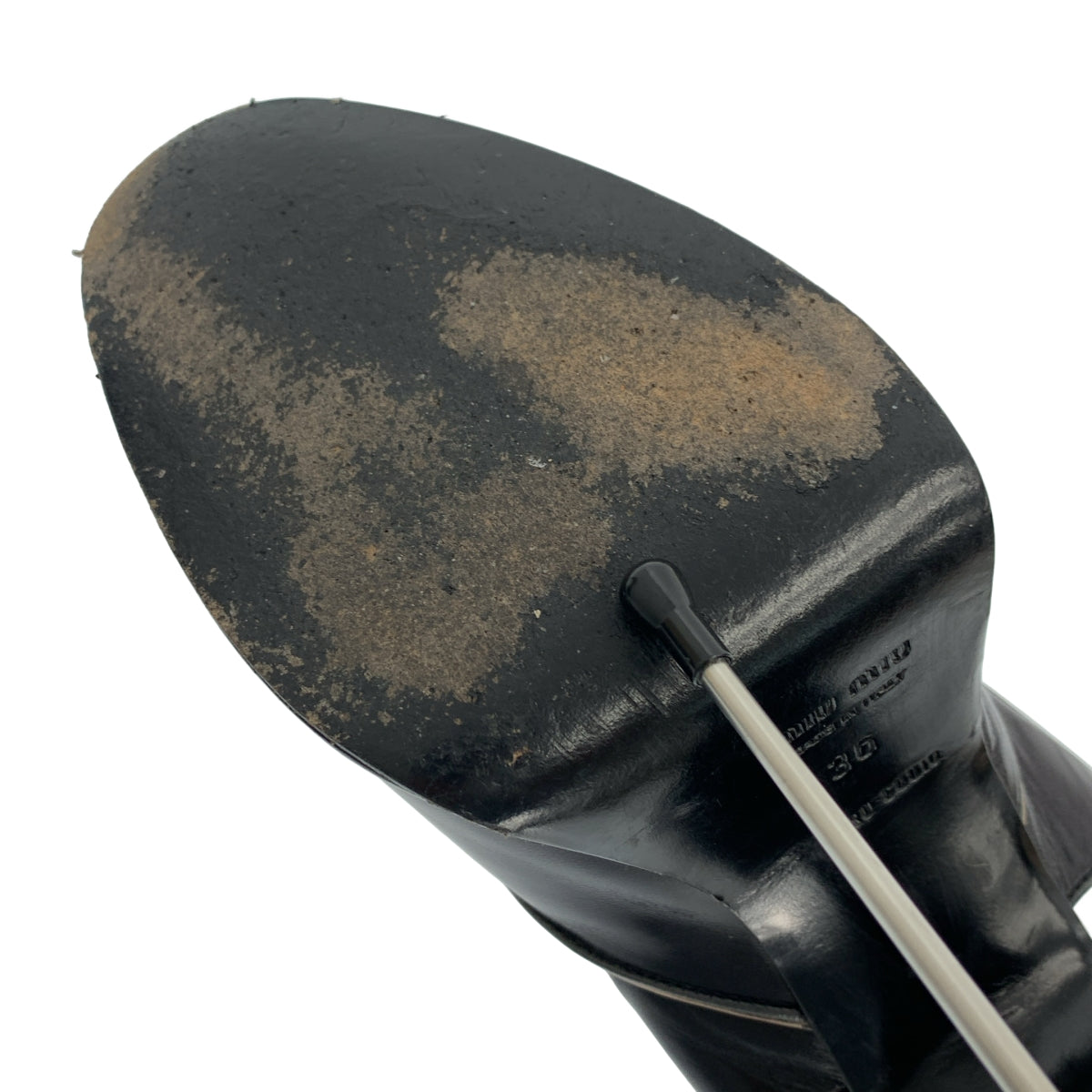 miu miu / Miu Miu | 皮革露趾高跟鞋 | 36碼 | 女士