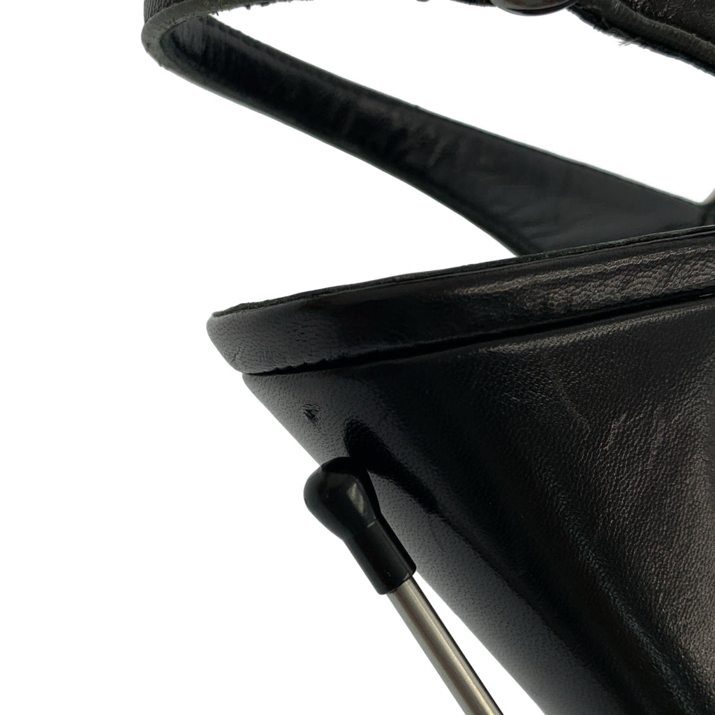 miu miu / Miu Miu | 皮革露趾高跟鞋 | 36碼 | 女士