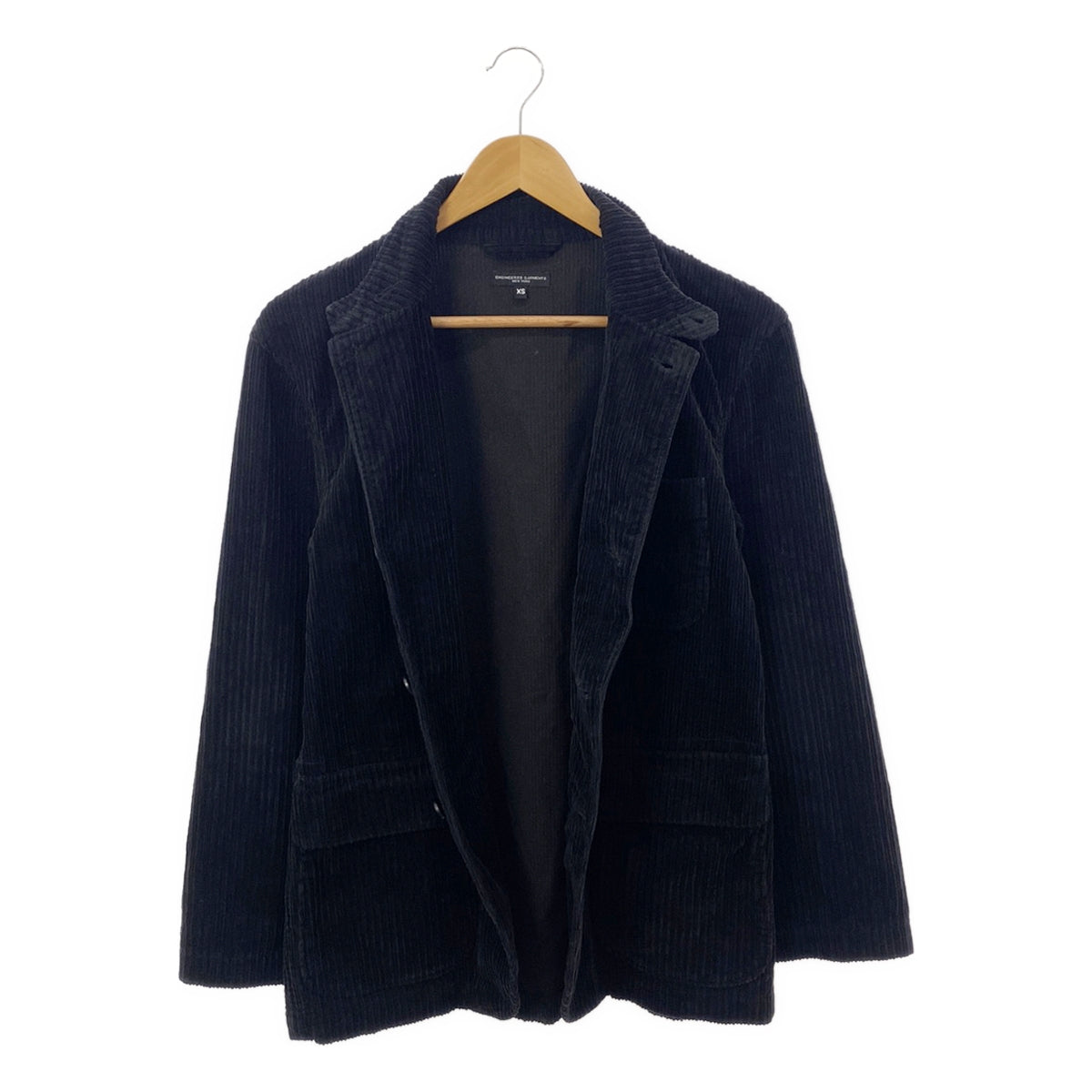 Engineered Garments / エンジニアドガーメンツ | Loiter Jacket - Hi-Lo Cord / コーデュロイ ロイター ジャケット | XS | ブラック | メンズ