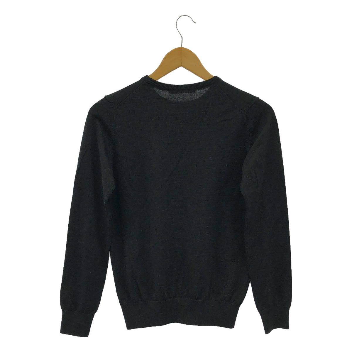 SLOANE | 30G Merino Wool Jersey Super High Gauge Crew Neck Knit | 1 | Women's