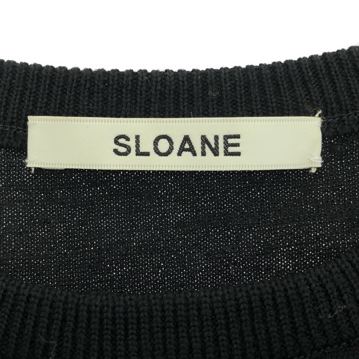 SLOANE | 30G Merino Wool Jersey Super High Gauge Crew Neck Knit | 1 | Women's