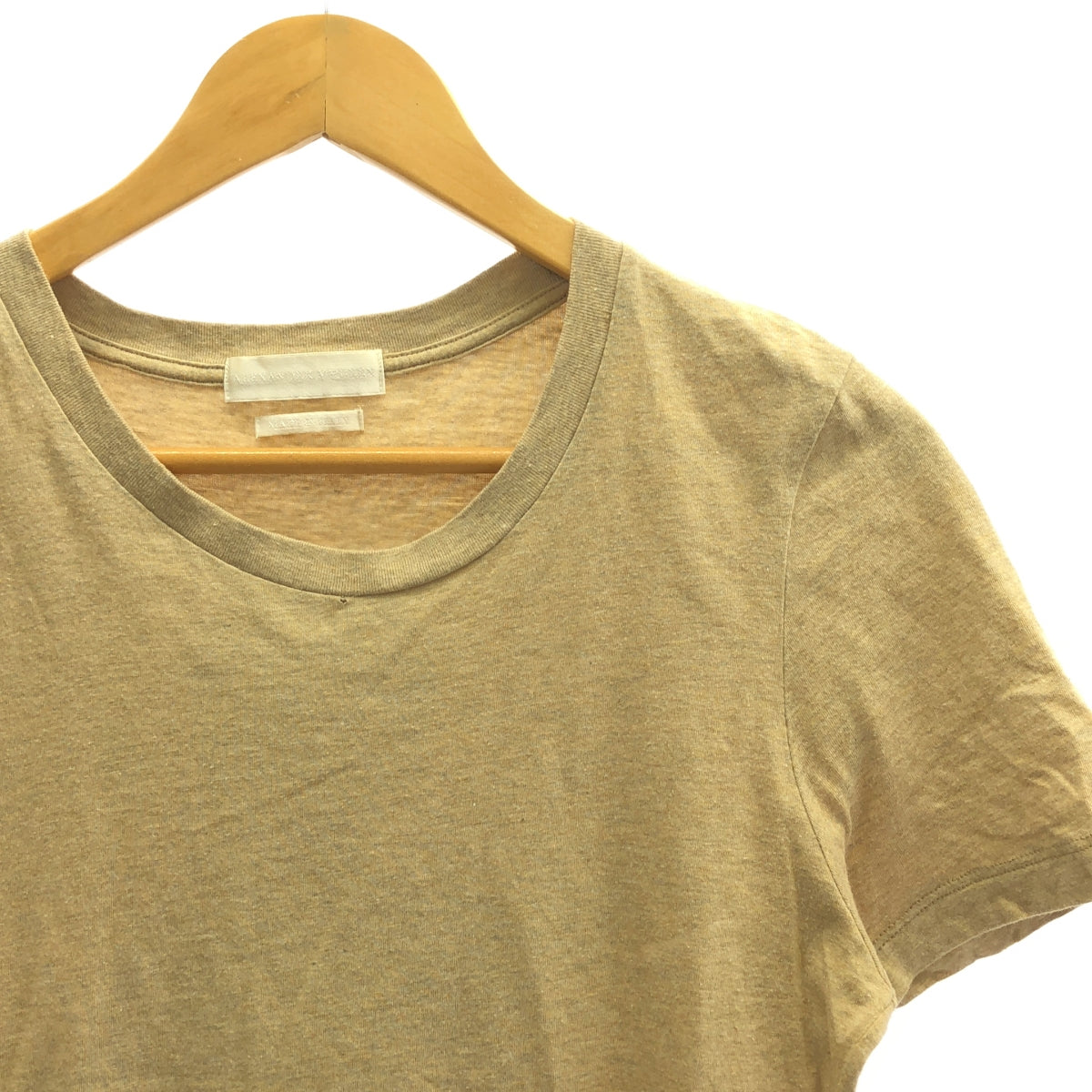 ALEXANDER MCQUEEN | Back Print Beaded T-Shirt | 44 | Beige | Men's