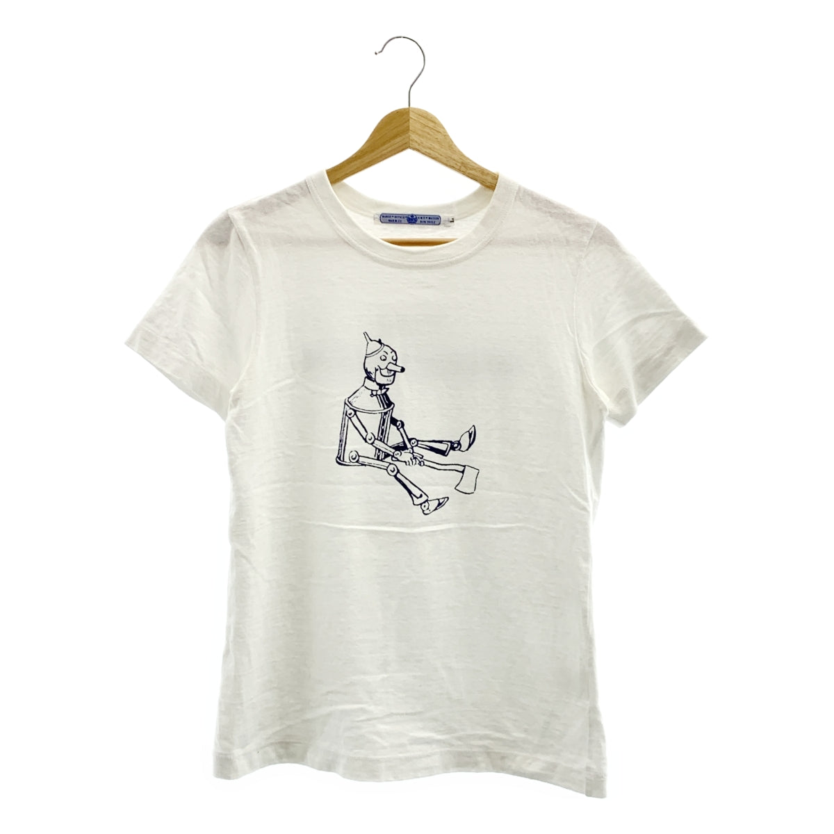R&amp;D.M.Co / 올드맨즈 테일러 | Tin Woodman T-Shirt 프린트 T셔츠 | L | 화이트 |