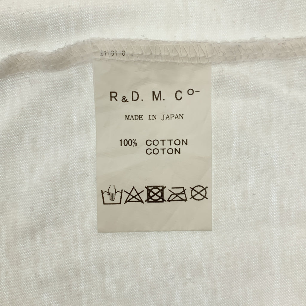 R&amp;D.M.Co / 올드맨즈 테일러 | Tin Woodman T-Shirt 프린트 T셔츠 | L | 화이트 |