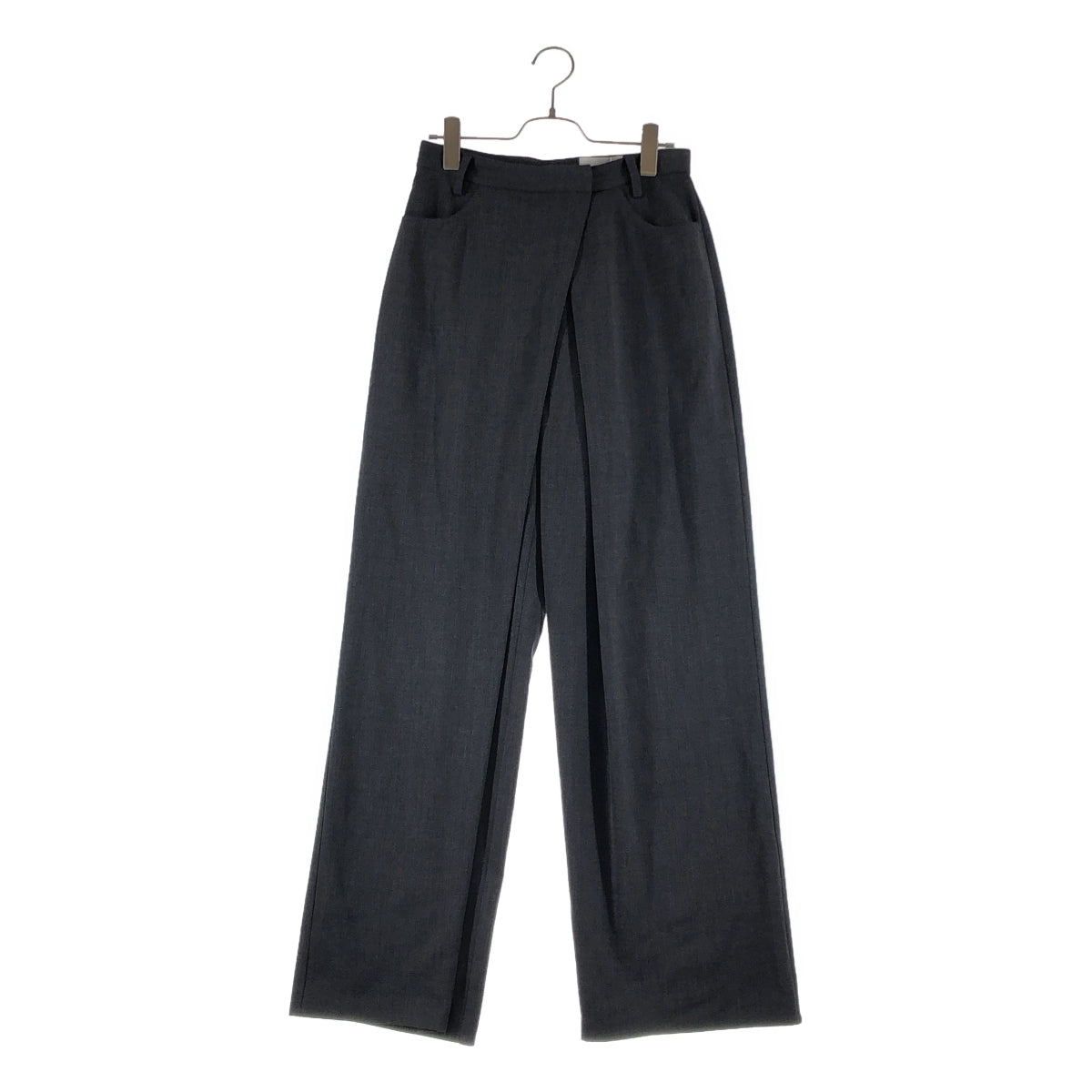 CLANE / クラネ | × MINAMI TANAKA TUCK HERRINGBONE SLACKS スラックス パンツ | 2 | レディース