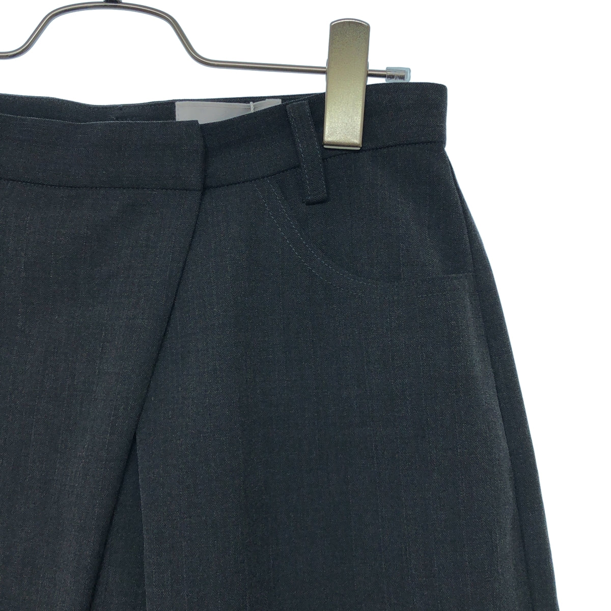 CLANE / クラネ | × MINAMI TANAKA TUCK HERRINGBONE SLACKS スラックス パンツ | 2 | レディース