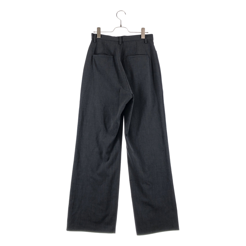 CLANE / クラネ | × MINAMI TANAKA TUCK HERRINGBONE SLACKS スラックス パンツ | 2 | レディース