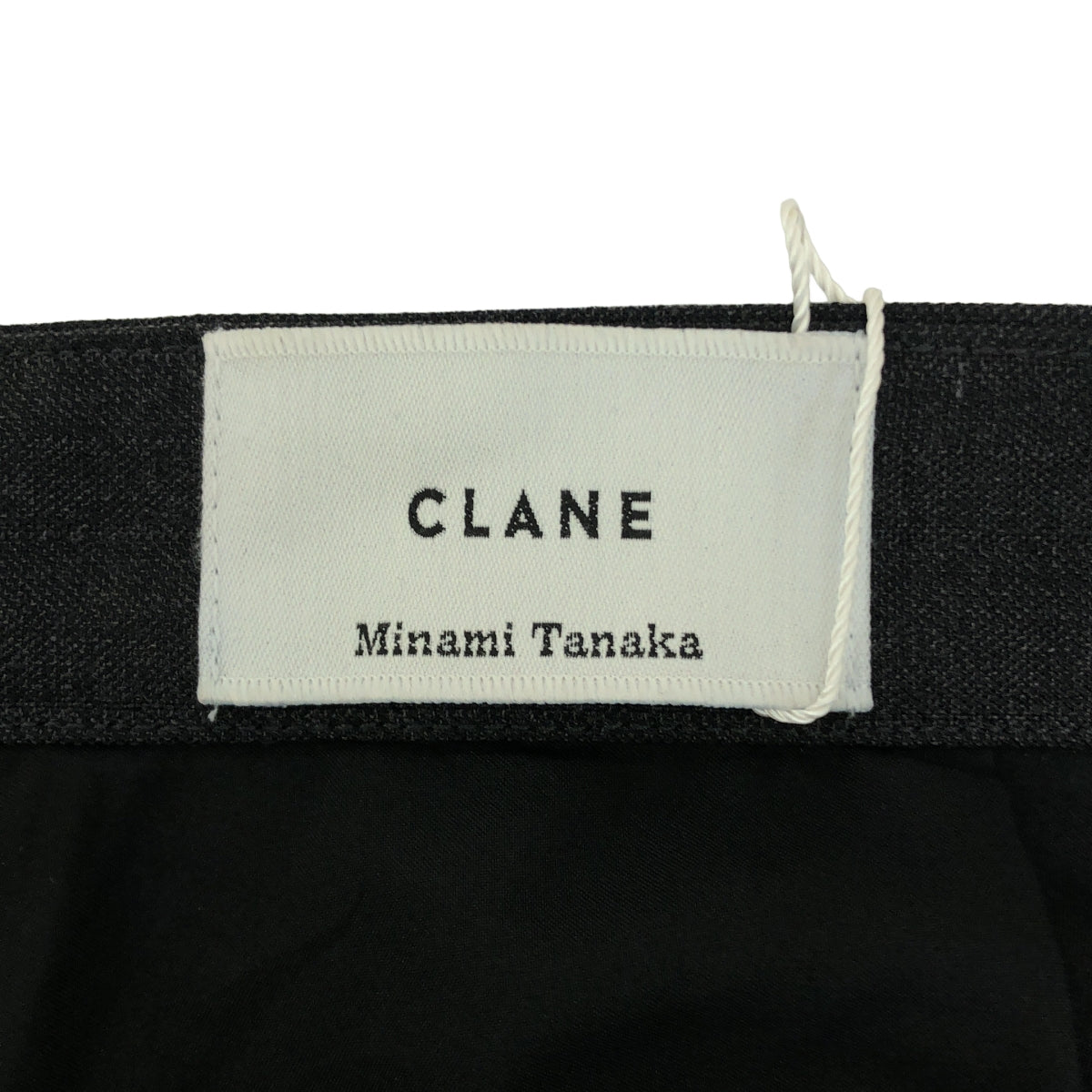 CLANE / クラネ | × MINAMI TANAKA TUCK HERRINGBONE SLACKS スラックス パンツ | 2 | レディース