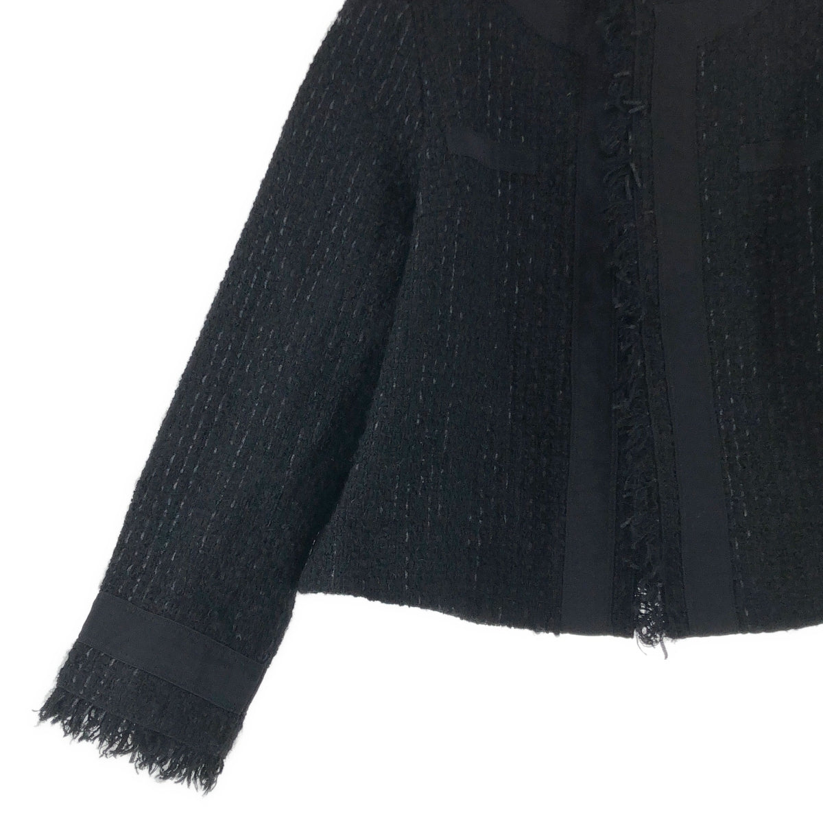 ADORE / アドーア | ファンシーツイード ノーカラージャケット | 36