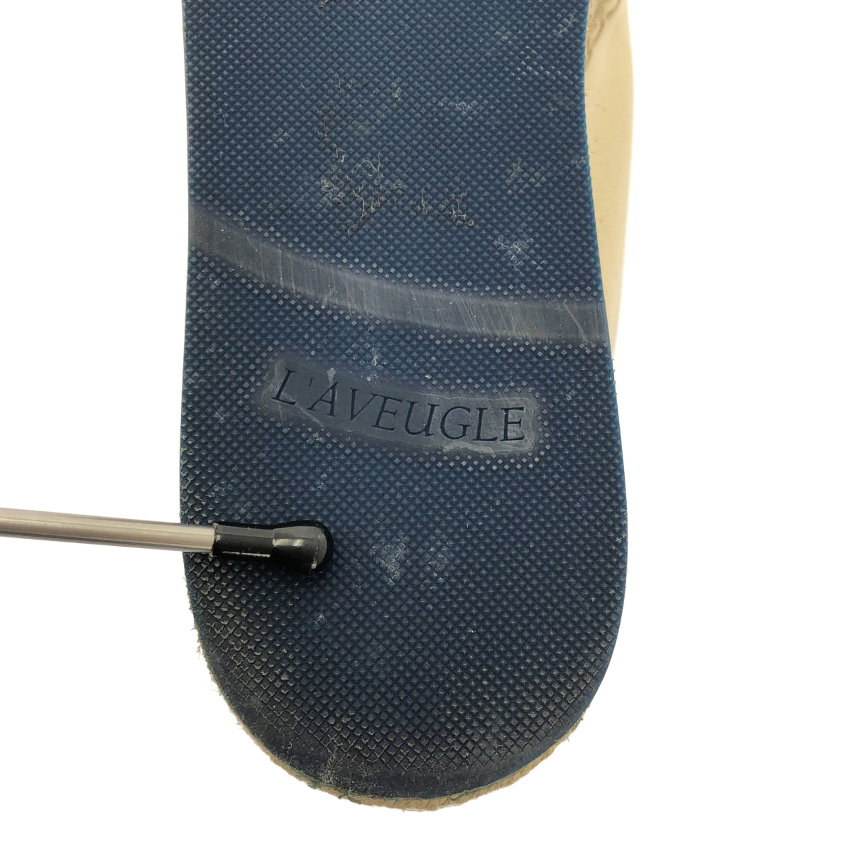 GUCCI | 復古Logo帆布草編鞋 | 38碼 | 米色 | 女款