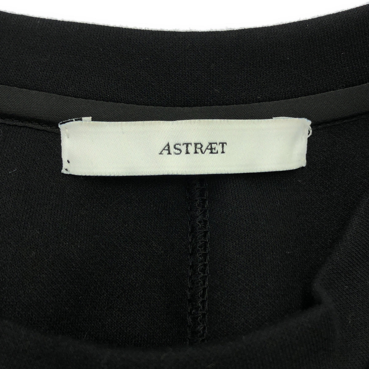 ASTRAET / アストラット | クルーネック プルオーバー スウェット | F | ブラック | レディース